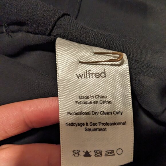 Wilfred Aritzia Black Mini Shift Dress (size M) - Picture 5 of 7